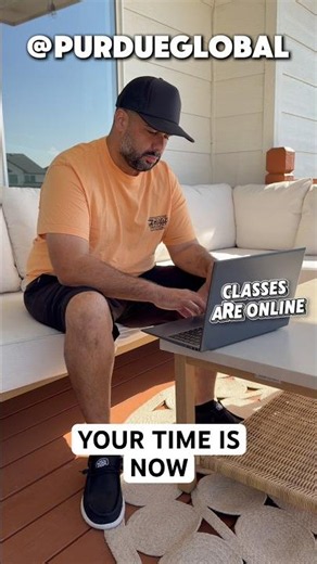 The right time is always NOW Join Purdue Global and get your degree.