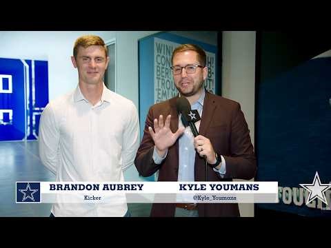 Brandon Aubrey: My Priority Was To Stay In Dallas | Player Interviews