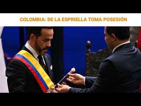 Toma de posesión de Abelardo de la Espriella como presidente de Colombia | RTVE