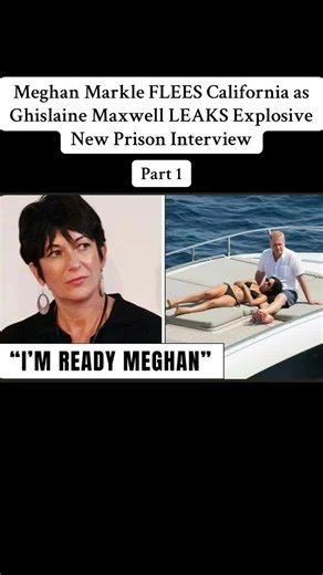 Meghan Markle Leaves California Amid Ghislaine Maxwell News