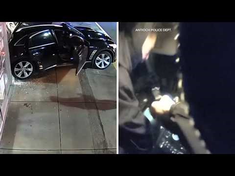 Cop gets kidnapped, shoots while trapped inside suspect’s getaway car