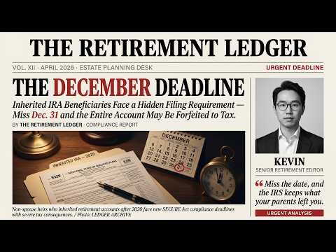If You Inherited an IRA After 2020 — File This Form Before December 31 or Lose Everything