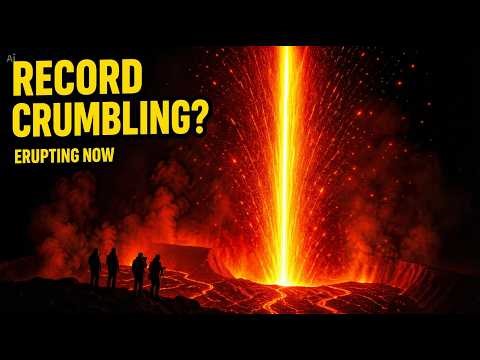 ERUPTING NOW! Kīlauea Episode 45 Lava Fountains Begin — 1,770 Foot Record Could CRUMBLE Today