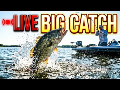 🔴 LIVE Now: Fishing Adventure | Catching Fish in Real Time