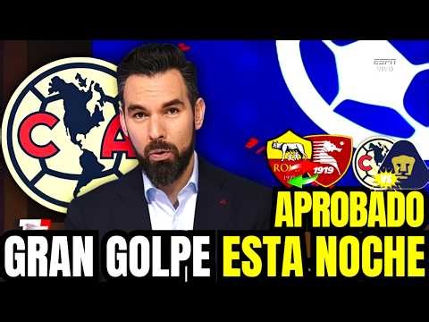 💣01 DE MAYO ¡SE ACABA DE FILTRAR! AMÉRICA PROVOCA TERREMOTO EN LA LIGA MX HOY I CLUB AMÉRICA HOY