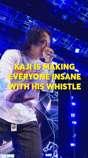 KAJI 🇯🇵 has everyone reacting to that whistle #beatbox #gbb25 #beatboxbattle