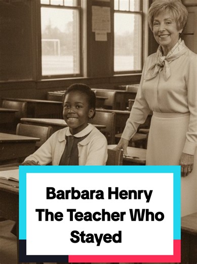 Courage in the Classroom: The Story of Ruby Bridges and Barbara Henry. Barbara Henry Ruby Bridges Southern Black History Hidden Black Stories Black History American History Black Southern Legacy Erased Black Communities Black Pride South Buried Black History Black Excellence Black People Black BookTok Success Stories Courage #blackhistory #barbarahenry #rubybridges #blackbooktok #HistoryTok