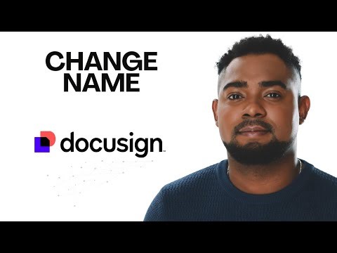 How to Change Your Name on DocuSign (Update Account Profile!)