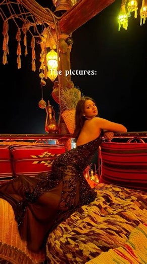 Wore a SEXY backless *dress*😱😍✨in Egypt! #egypt #farshacafe #sharmelsheikh #dress