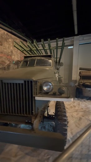 BM-13 Katyusha Multiple Rocket Launcher on Studebaker US-6 - Military Technical Museum Lešany