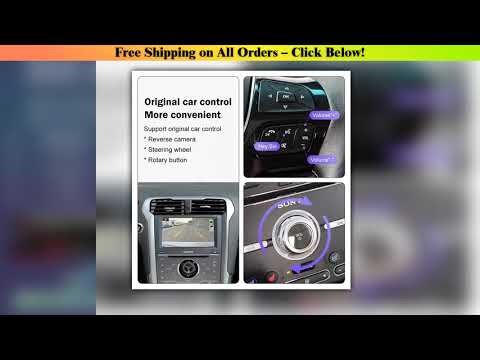 CARABC Wireless Carplay Android Auto For Ford Sync 2 System Explorer Focus Fiesta C-max Edge F-150