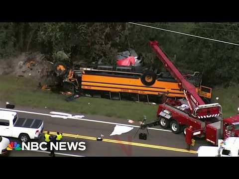 Deadly school bus crash in Florida