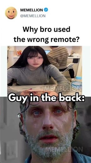 Bro used wrong remote 💀