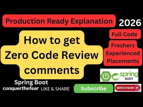 10 Spring Boot Code Review Comments You’ll Get in Real Projects (And How to Fix Them Before Prod)