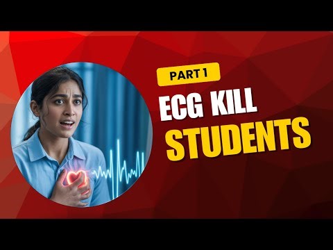 ECG INTERPRETATION LIKE EXPERT IN MINUTES | P Wave, QRS, T Wave Explained