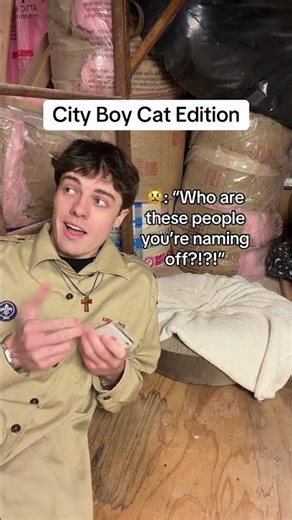 City Boy Cat Edition 😾