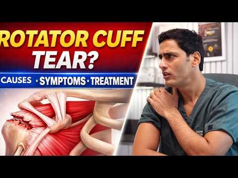 Rotator Cuff Tear Explained | Causes, Symptoms & Best Treatment #rotatorcuffsurgery