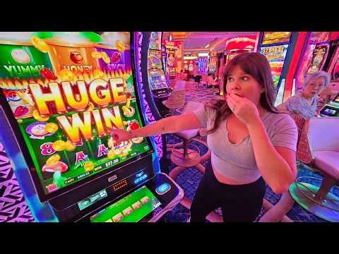 MASSIVE Win on the NEW Hot Hot Flaming Pots Slot Machine!!