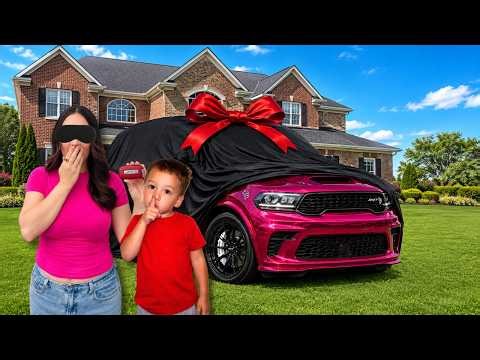 We Surprised Mom With Her DREAM CAR!! *emotional*