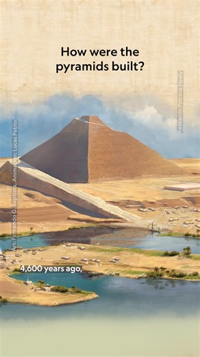 Ever wondered how the ancient Egyptians managed to move massive stone blocks across the desert to build the Great Pyramid of Giza? It took clever engineering, teamwork, and possibly a little help from the Nile itself. Explore our interactive: https://on.natgeo.com/3NhoupP | National Geographic