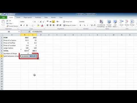 How to Use Absolute Cell References in Excel for Consistent Formula Calculations