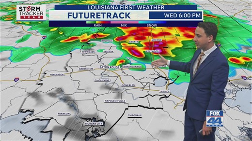 Tuesday evening forecast: Storm chance increases Wednesday
