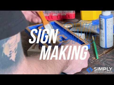 Easy Sign Making Using A CNC Machine | Simply Technologies