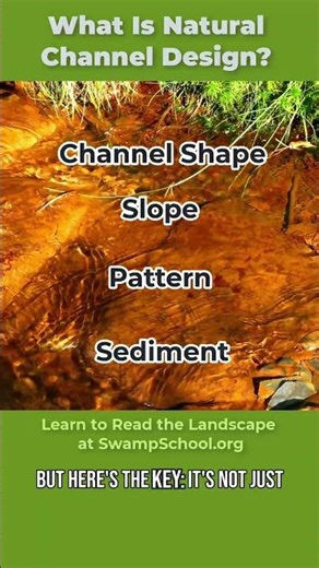 What is Natural Channel Design?