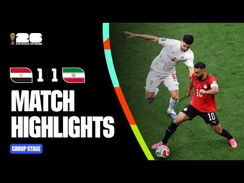 Highlights | Egypt 1-1 IR Iran | FIFA World Cup 2026™