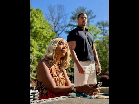 When Anthony asks Amber who is it!