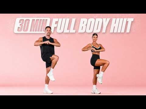 30 Min Full Body HIIT | Fat Burn (No Jumping, No Equipment)
