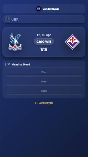 Crystal Palace vs Fiorentina LIVE STREAMING | UEFA Europa Conference League 02:00 WIB | Live Match
