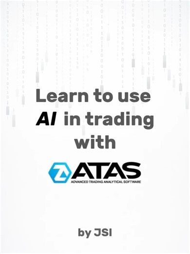 Learn AI for trading with ATAS (No coding required)