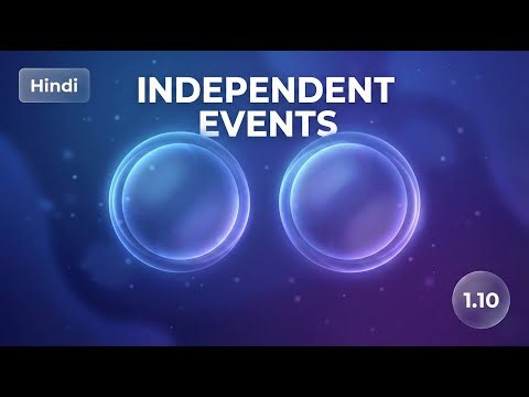 1.10 Independence in Probability : Theorem Explained with Clear Logic 📐 in Hindi