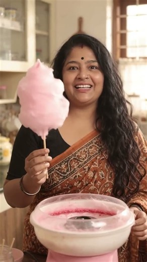 🍭 Making Nostalgic Cotton Candy at Home