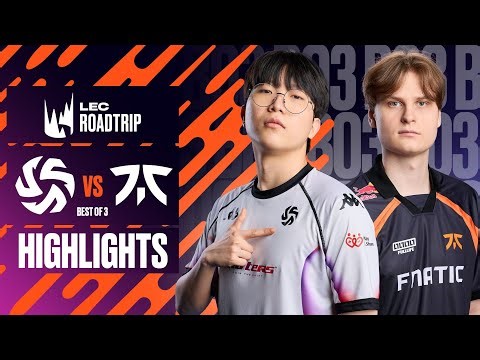 SHFT vs FNC | HIGHLIGHTS | 2026 #LEC Spring - Week 5 Day 1 | Shifters vs Fnatic