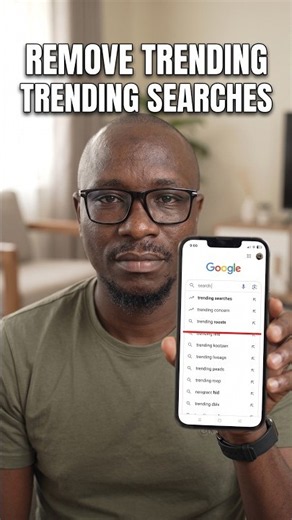 Turn Off Google Trending Searches in seconds.