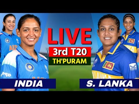 🔴Ind W vs Sl W 3rd T20 2025 | India W vs Srilanka W Live Cricket Match Score, Commentary