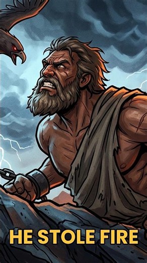 He Stole Fire From the Gods — And Paid the Price #mythology #greekmythology #troy #ancienthistory
