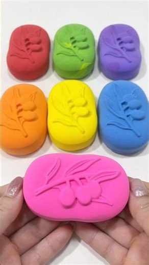 🌈 Squishing & Stretching Soft Butter Clay Slime! Satisfying ASMR