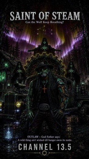 Outlaw's Ethereal Ride #SaintOfSteam #Steampunk #Supernatural #DarkFantasy