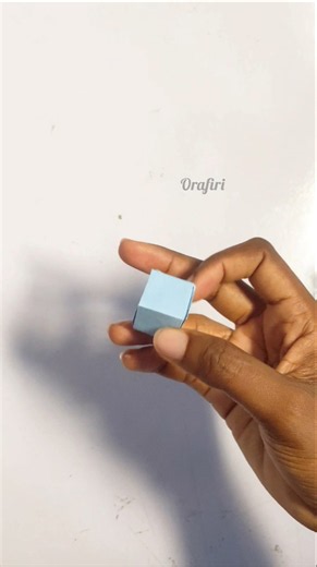 Origami cube #handmade #origami #diy #art #diycrafts #howto #crafts #papercraft #paper #papertoy