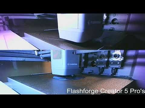 Flashforge Creator 5 Pro - LIVE STREAM