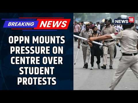 Congress Escalates Parliament Protest Over Pellet Guns Demands Amit Shah's Statement | News18