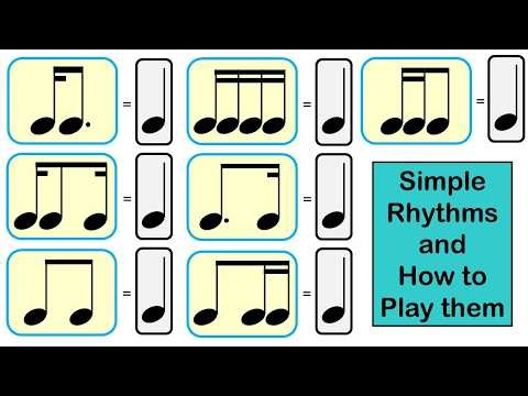 Simple Rhythms and How to Play Them