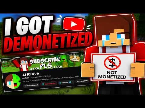 YouTube Demonetized My Channel...