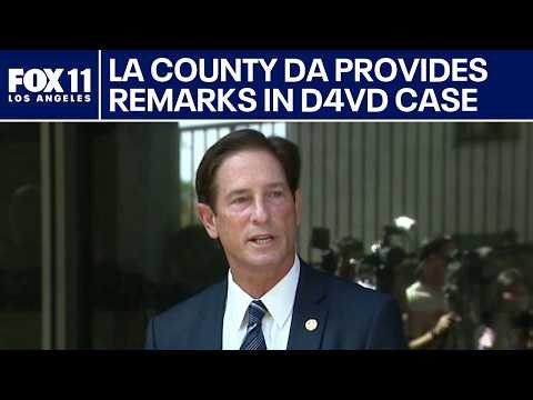 LA County DA provides remarks after D4vd's second arraignment