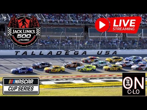 🔴Jack Links 500 at Talladega. Live Nascar Cup Series. Live Commentary & Reaction Livestream