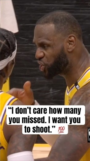 When LeBron kept motivating KCP to shoot 🐐
