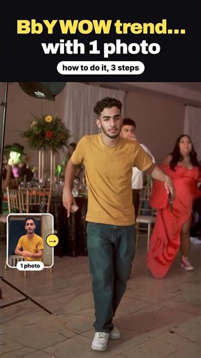How to do the BbY WOW dance trend with AI, the Karol G TikTok trend #shorts